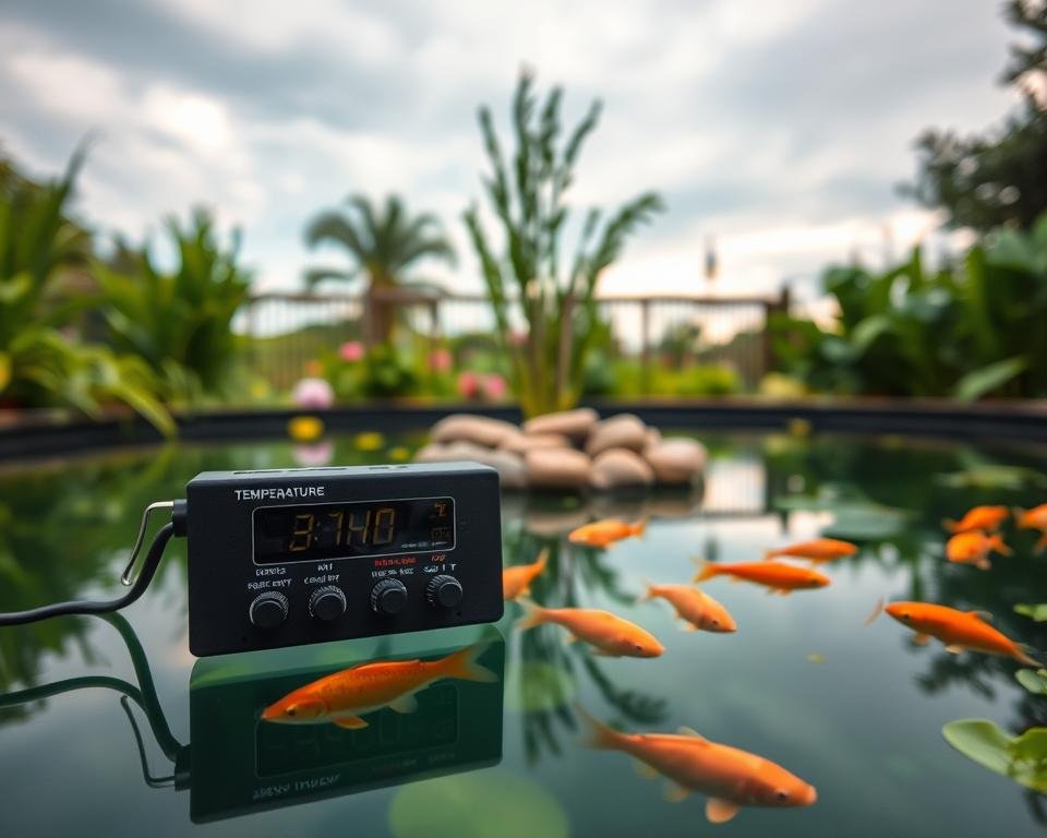 Temperature Management in Fish Ponds